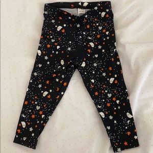 Carters Halloween leggings 24 month